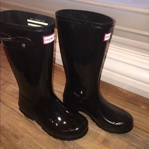 Hunter Boots for girls.  Size 2 US/Euro Size 33.